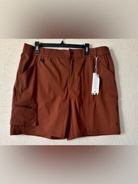 Smartwool Men’s XL Brown Performance Shorts Quick Dry Hiking Trail NWT